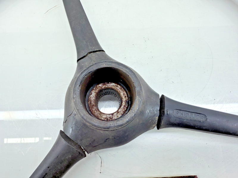 OEM Sheller Jeep Willys CJ 3 Spoke Steering Wheel MILITARY SW-11
