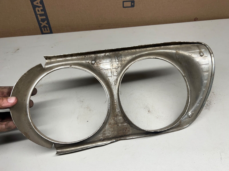 1963-1964 Ford Galaxie OEM Vintage Left D/S Headlight Bezel U1A-B2
