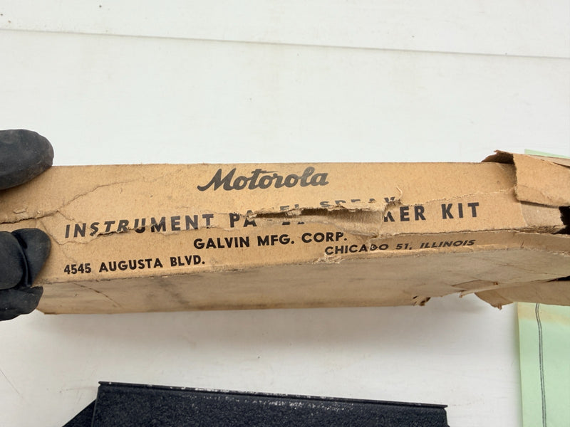NOS Motorola 6PDS Instrument Panel Speaker Kit 1941 1942 1946 Packard Clipper
