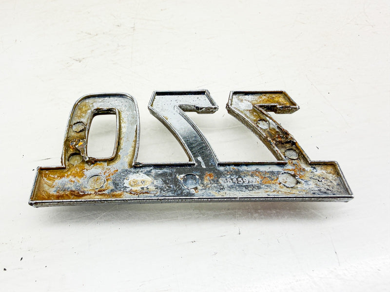 OEM 1964 1965 RAMBLER AMERICAN 770 FENDER EMBLEM AMC 3645927 E10-92