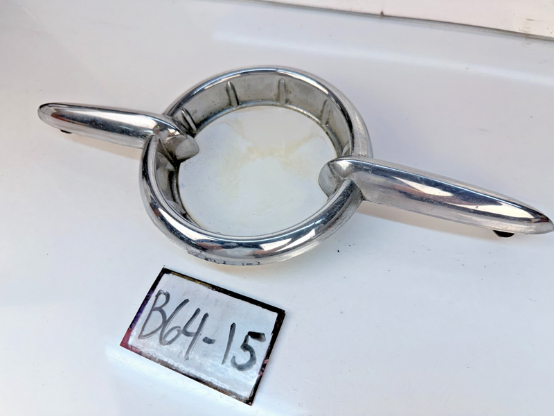 OEM 1955 Oldsmobile Fiesta 88 98 GM Chrome Hood Emblem Ornament 566353 B64-15