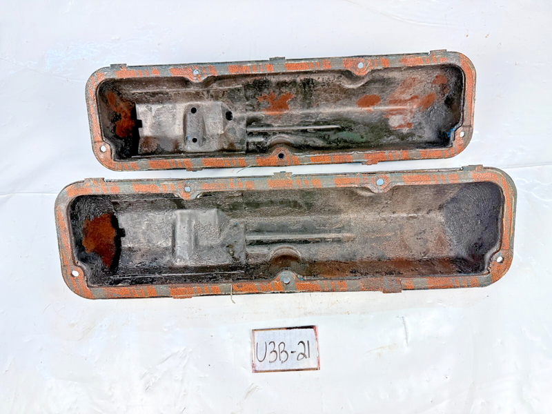 OEM 1965 1966 1967 FORD MUSTANG GALAXIE FAIRLANE 352 390 428 VALVE COVERS U3B-21