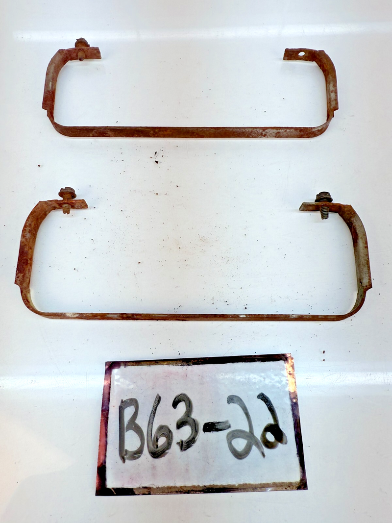 OEM 1959 1960 Chevrolet Impala Bel Air Heater Core Mount Brackets GM B63-22