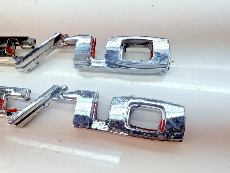 OEM 1969 - 1972 Chevy Pickup CST/10 Fender Emblem Truck Badge Trim B32-316