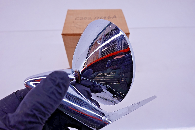 OEM 1960 - 1966 Ford Fairlane Falcon Galaxie Mustang Side Rear View Mirror C55-3