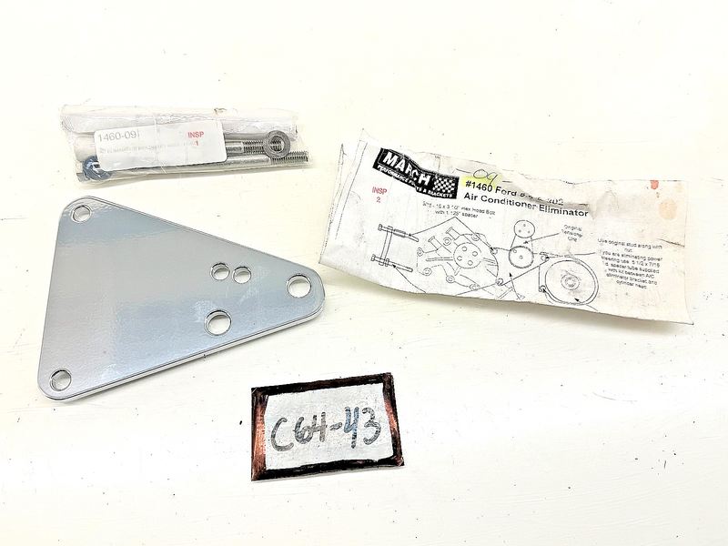 NOS 1990 - 1993 MUSTANG March Performance A/C Eliminator Bracket 5.0 1460-09 C64