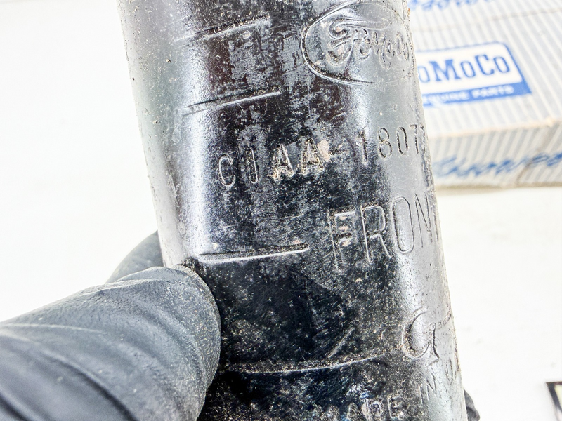 NOS 1960 1961 1962 FORD GALAXIE FRONT SHOCK FOMOCO C1AZ-18124-J B56-76