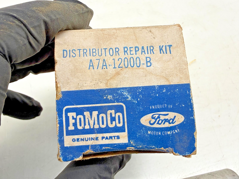 NOS 1949 - 1965 Ford Distributor Repair Kit Points Condenser A7A-12000-B C62-9
