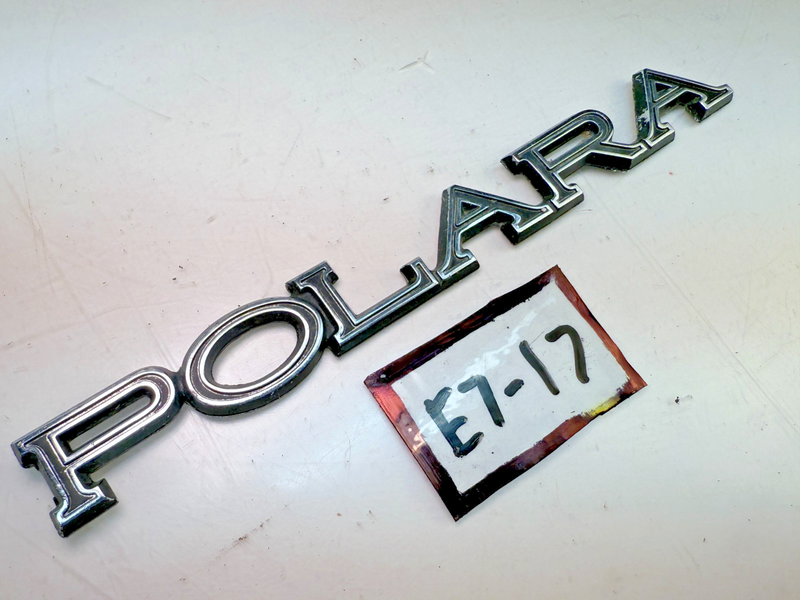 OEM 1969 1970 1971 Dodge Polara Fender Emblem Script Badge Mopar 2902300 E7-17