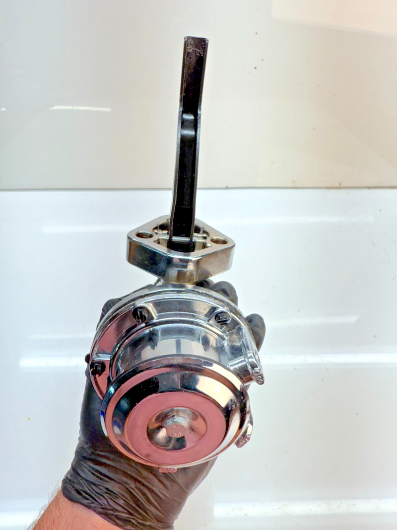 Ford Windsor 289 302 351 Mechanical High Flow Chrome Fuel Pump Mustang B67-23