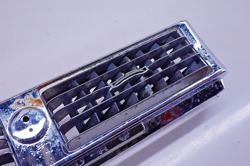 Rare OEM 1964 MERCURY COMET Chrome Dash Vents Bezel C55-27