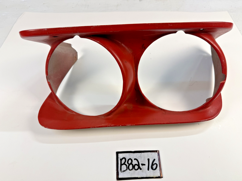 OEM 1968 - 1982 Chevy Corvette C3 Headlight Bezel Left Side RED 331817LH B82-16