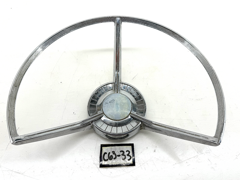 OEM 1959 Ford Fairlane Galaxie Ranchero Steering Wheel Horn Ring 2701133 C63-33