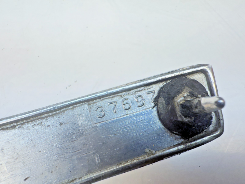 OEM 1960 Chevrolet Impala #3 Left Front Fender Chrome Molding Trim Louver E6-76