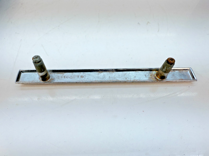 OEM 1966 Chevrolet Chevy Impala SS Glove Box Emblem Badge 3891457 E5-1