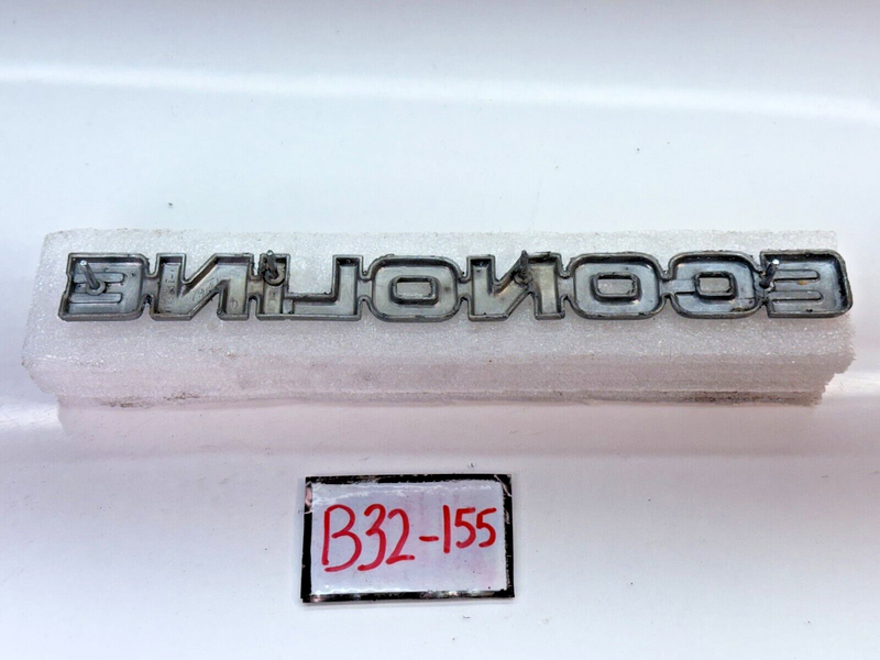 OEM 1975-1980 Ford Econoline Rear Quarter Panel Emblem Badge D5UB1125632 B32-155
