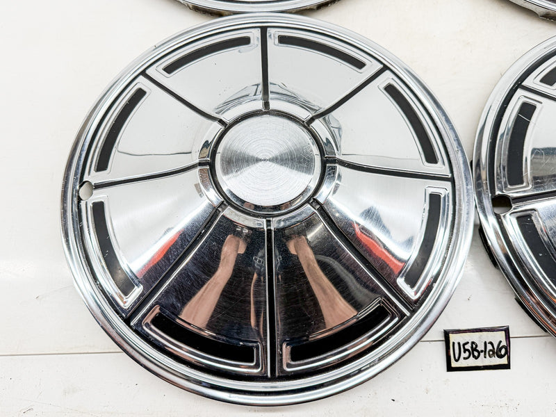 OEM 1972 - 1976 Plymouth Valiant Scamp Duster 14" Hubcaps Wheel Covers U5B-126