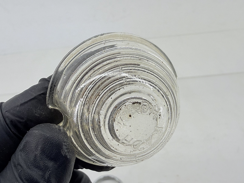 Vintage OEM 1955-1963 WILLYS Parking Lamp Light BEZELS Glass LENS KADH 21689 C49