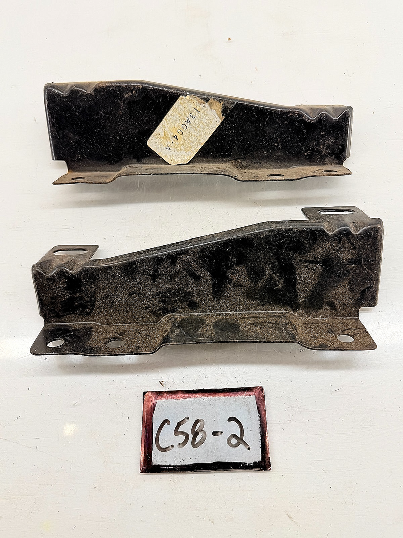 NOS 1971 Ford Galaxie LTD 500 PAIR Headlamp Mounting Bracket D1AZ-13A005-A C58-2