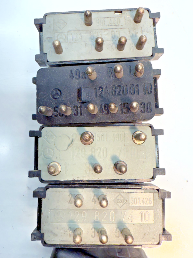 OEM LOT Mercedes-Benz W124 E-Class Switch Interior Switches 1248210251 C7