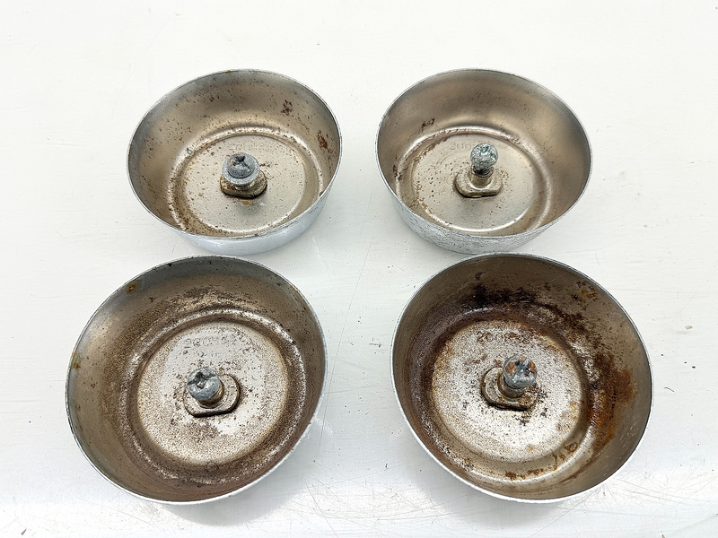 RARE OEM Pontiac Firebird Trans Am SET of Center Caps 200838 C67-99