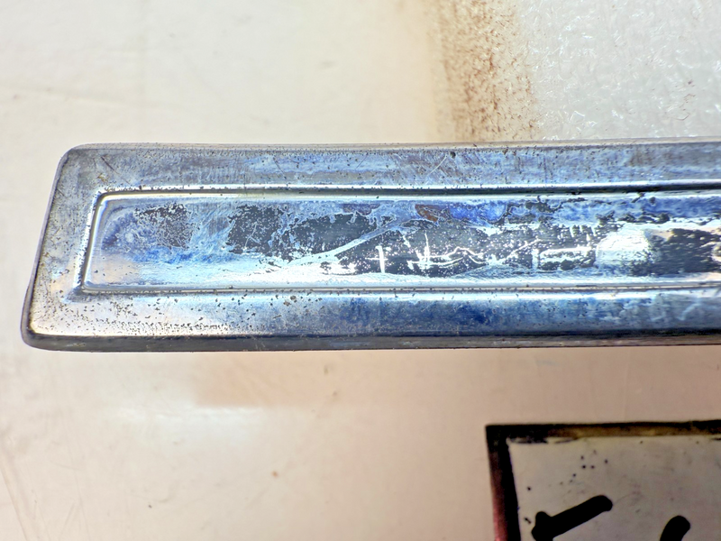 OEM 1960 Chevrolet Impala #6 Right Front Fender Chrome Molding Trim Louver E6-87