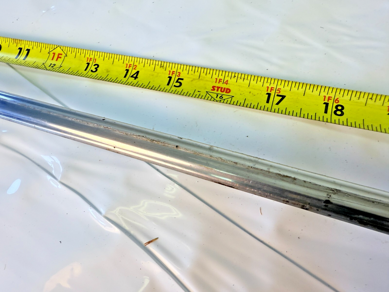 OEM 1960 IMPALA CONVERTIBLE 2 DOOR Quarter PAINT DIVIDER TRIM MOULDING LH S1-50