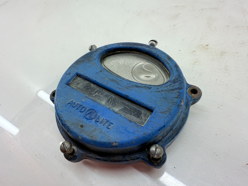 OEM 1950's Kaiser Willy M38 MC Jeep Rear Stop Light Turn Signal Lens Cover C40-7
