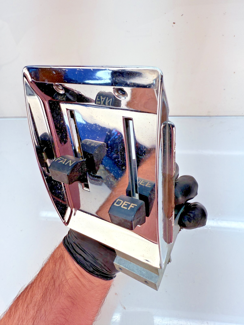 OEM 1959 - 1960 Chevy Impala Heater Control Panel Assembly B66-12