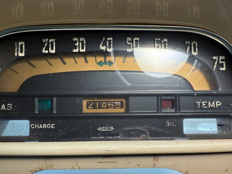 Vintage OEM 1958-1968 Renault Caravelle Speedometer Gauge Cluster 58 59 60 B48-7