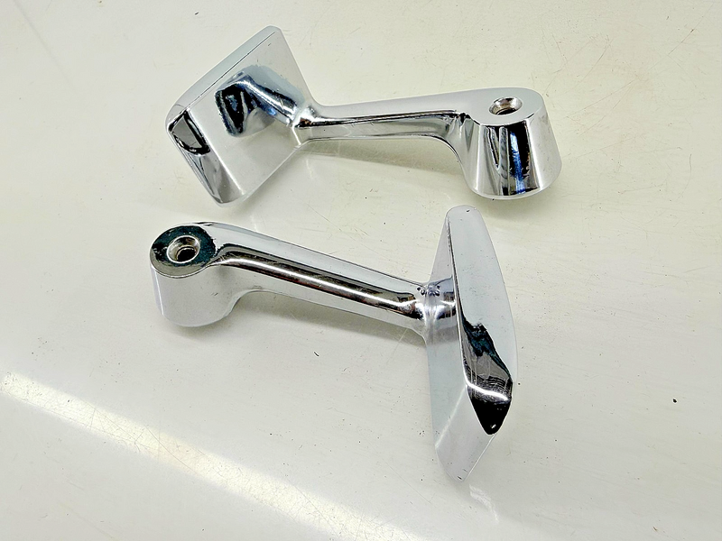 NOS 1963 1964 FORD GALAXIE MERCURY MONTEREY PAIR DOOR HANDLES C3AB-6222615-G C60