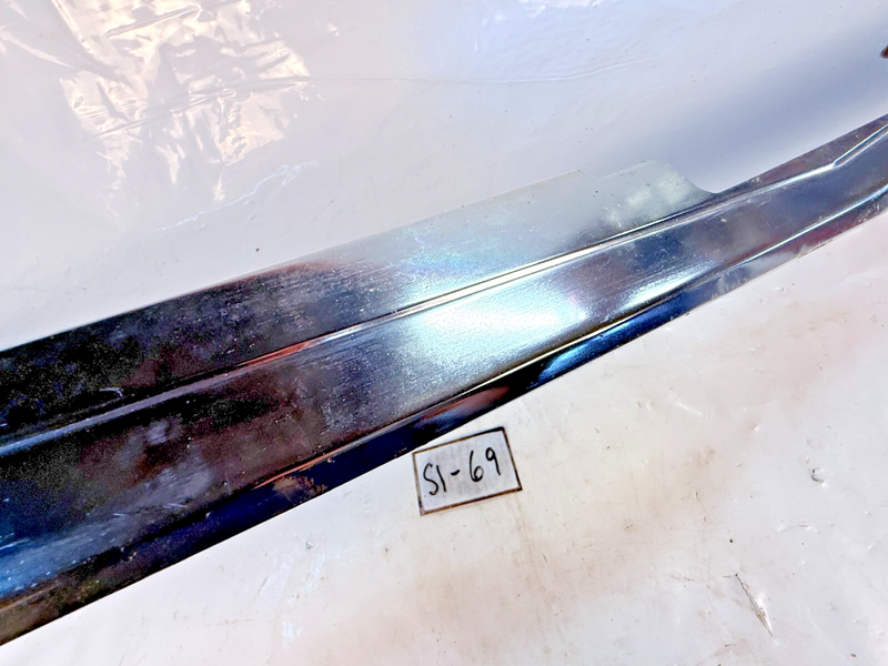 RARE OEM 1964 Ford Fairlane 500 Front Bumper Filler Panel TRIM MOULDING S1-69