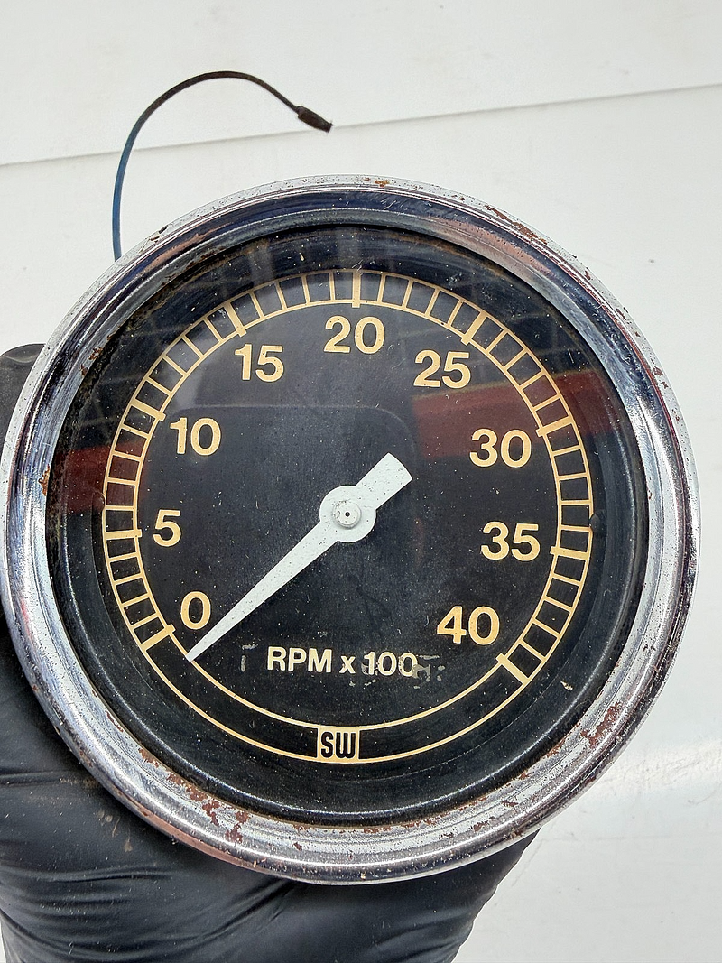 1958 - 1966 Ford Truck Vintage Mechanical 4000 RPM Tachometer D5HF173608A C68-41