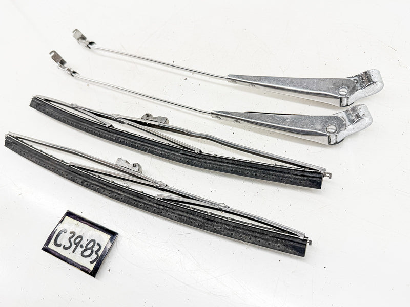 OEM 1950's Fomoco Wiper Arms and Blades 1955 1956 1957 Ford Thunderbird C39-83