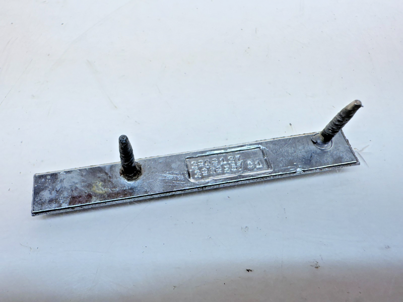 OEM 1967 Chevrolet Camaro Header Panel Trunk Emblem GM 3909137 E7-54