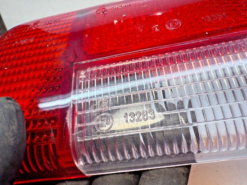 NOS OEM Mercedes Tail Light Lens RIGHT W114 W115 1968-1973 1158261456 C6-11