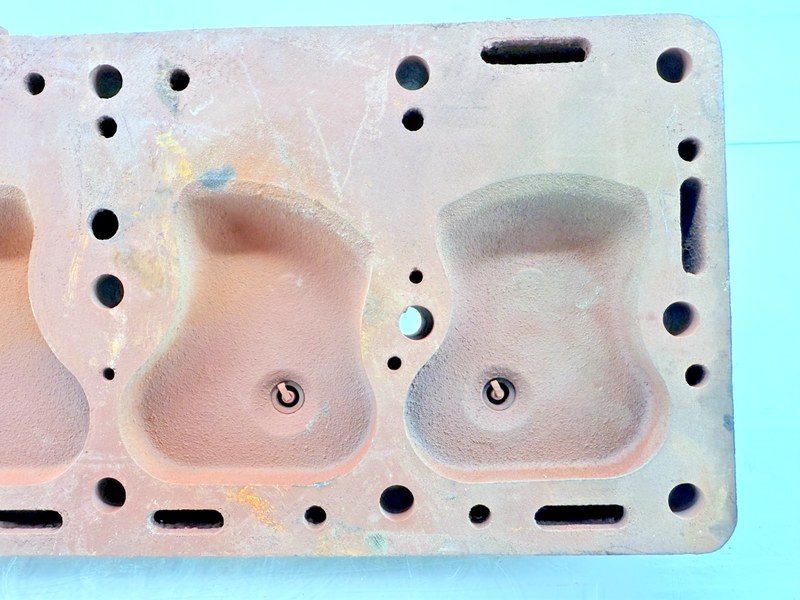 OEM Jeep Willys CJ2A CJ3A L-134 Cylinder Head MB? GPW? L134 640161 W4 WWII U1B-1