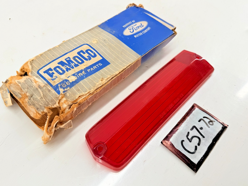 NOS 1966 Mercury Comet Tail Light Lamp Lens LH C6GY-13451 C57-72