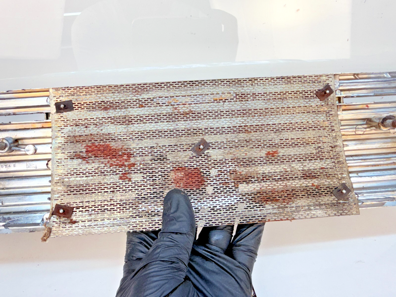 Vintage Air Vent Heater Blower Defroster Chrome Dash Panel Part # 20745 B64-8