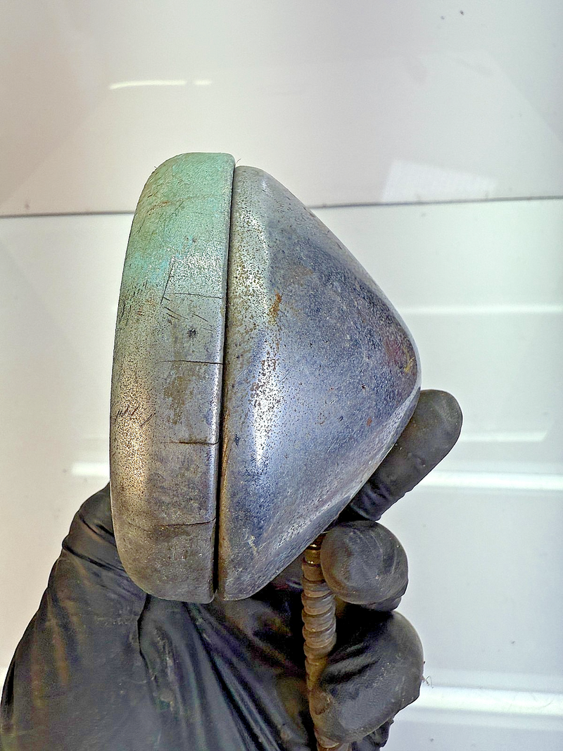 RARE VINTAGE 1920's - 1930's COWL LIGHT Great Patina! Rat Rod B52-24