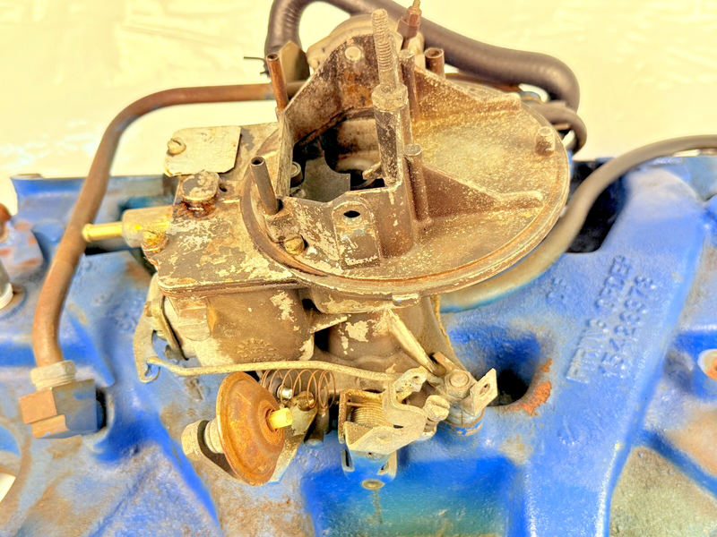 1966 Ford Galaxy 390 FE 2bbl Intake Manifold C6AE-9425-F Carburetor C60F U3B-29