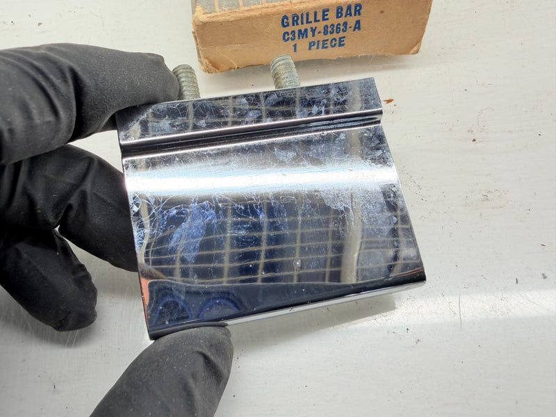 NOS 1963 Mercury Monterey Outer Grille Bar C3MY-8363-A C56-45