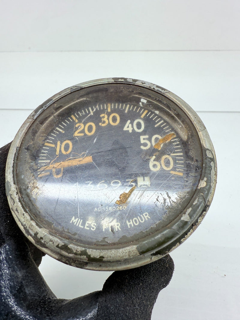 OEM WILLYS Jeep MB M38 M38A1 Speedometer 7760396 AC1580260 C36-28