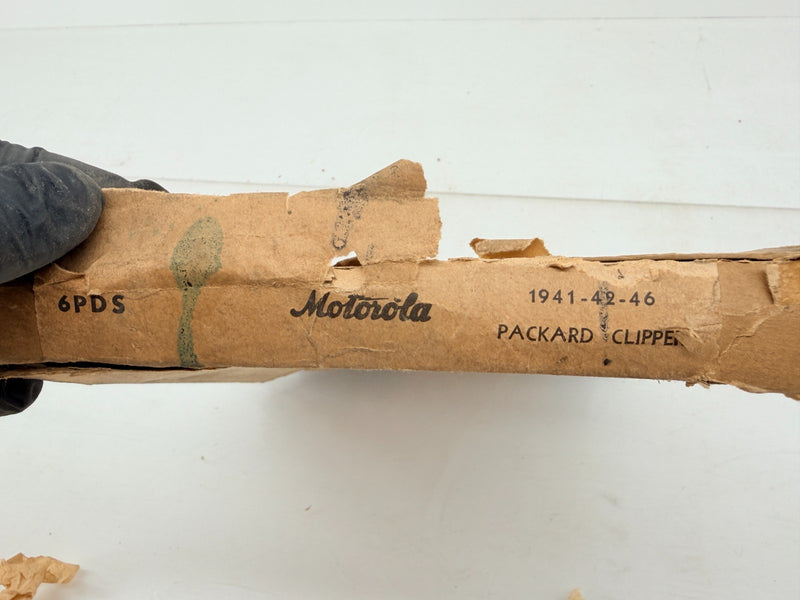 NOS Motorola 6PDS Instrument Panel Speaker Kit 1941 1942 1946 Packard Clipper
