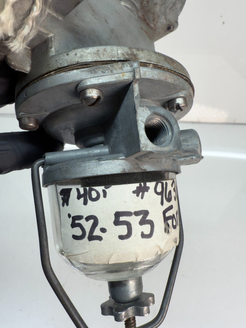 NORS 1952 1953 FORD 6 CYLINDER DUAL ACTION FUEL PUMP AC 9638 52 53 C21-19