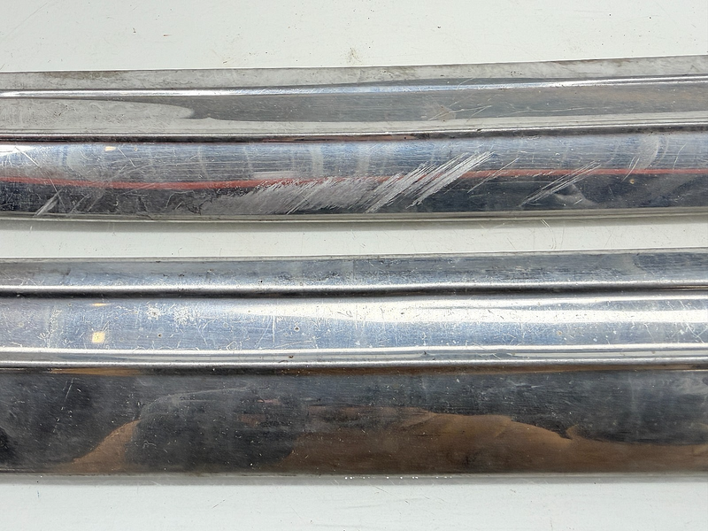 OEM 1963 1964 1965 Ford Falcon Mercury Comet Windshield Top Header Molding Pair
