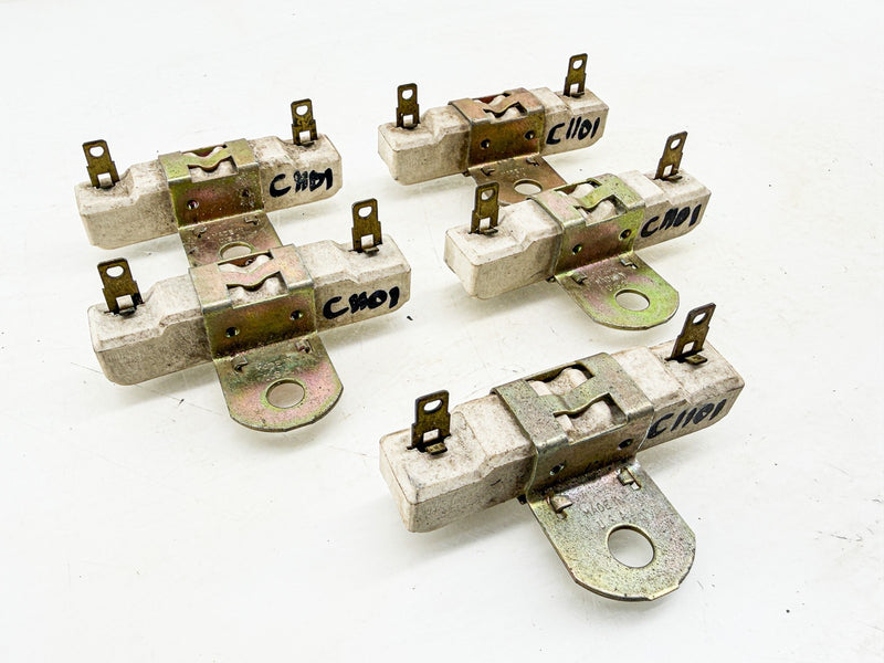 (5) Vintage 1956 - 1979 CHRYSLER AMC IGNITION BALLAST RESISTOR C1101 C77-76