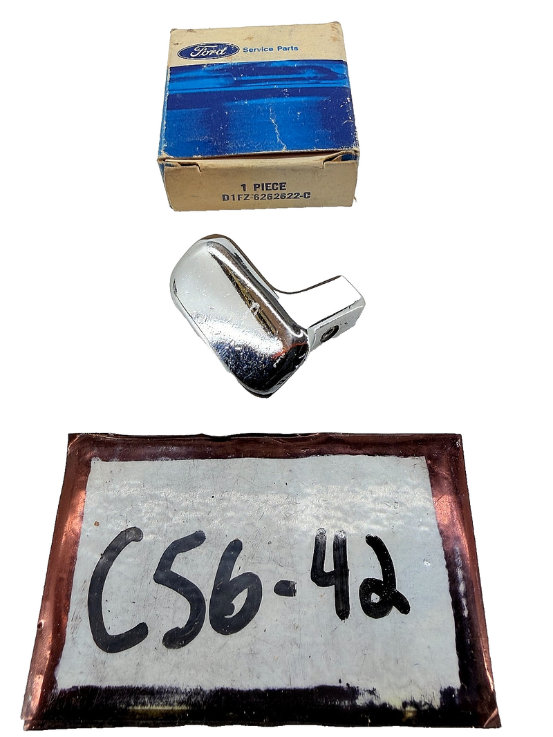 NOS FORD 1971 - 1973 MUSTANG MACH1 MAVERICK SEAT BACK LATCH HANDLE D1FZ6262622C