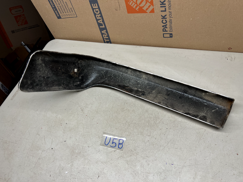 1960 CHEVY IMPALA BELAIR RH FRONT BUMPER CORNER SECTION 60 U5B-4