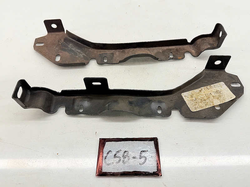 NOS 1973 1974 Ford Galaxie LTD PAIR INNER GRILL SUPPORT BRACKET D3AZ-8183A C58-5